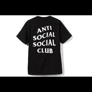 *NEW* Anti social social club logo 2 tee
